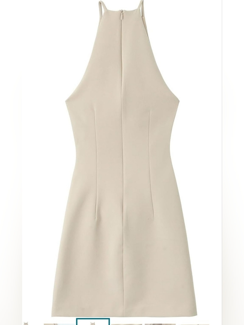 363. Zara Cutout Mini Dress - Picture 4 of 9